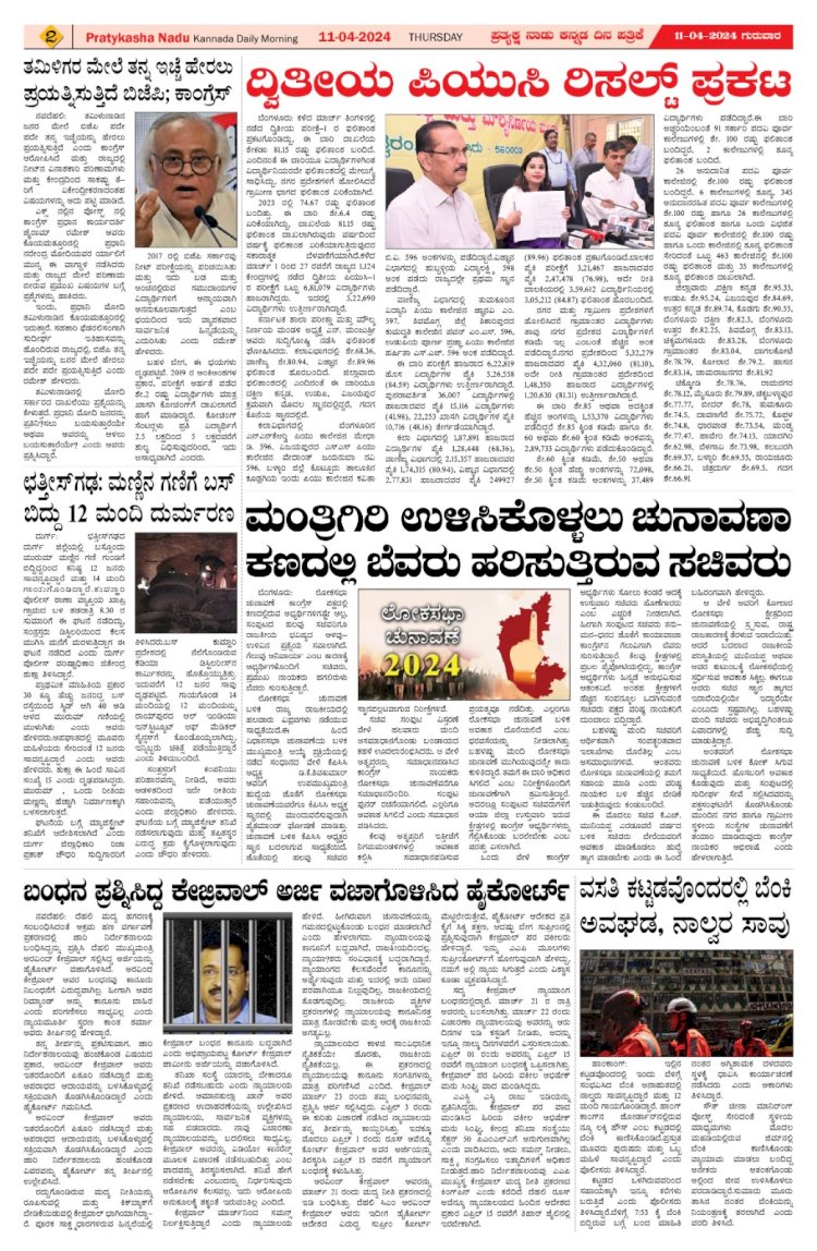 Pratyaksha Nadu E-Paper 11-04-2024