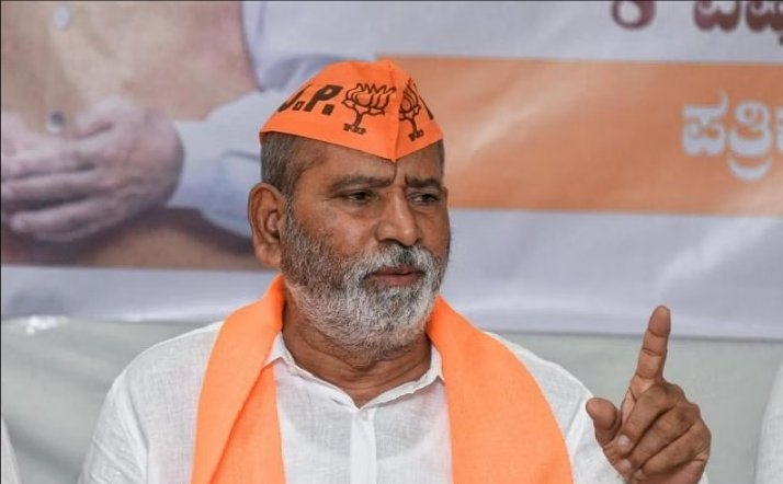 ಬ್ರೇಕಿಂಗ್ : ಬಿಜೆಪಿ ಪ್ರಾಥಮಿಕ ಸದಸ್ಯತ್ವಕ್ಕೆ ಸಂಸದ ಸಂಗಣ್ಣ ಕರಡಿ ವಿದಾಯ