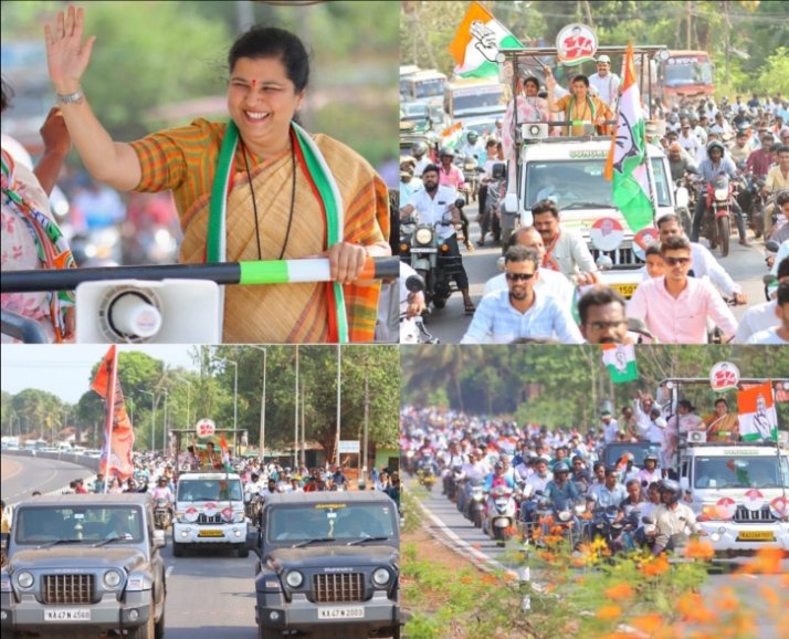 ಪ್ರಜಾಧ್ವನಿ ಸಮಾವೇಶ - 2 : ಬೈಕ್ ರ‍್ಯಾಲಿ ಮೂಲಕ ಶಕ್ತಿ ಪ್ರದರ್ಶನ