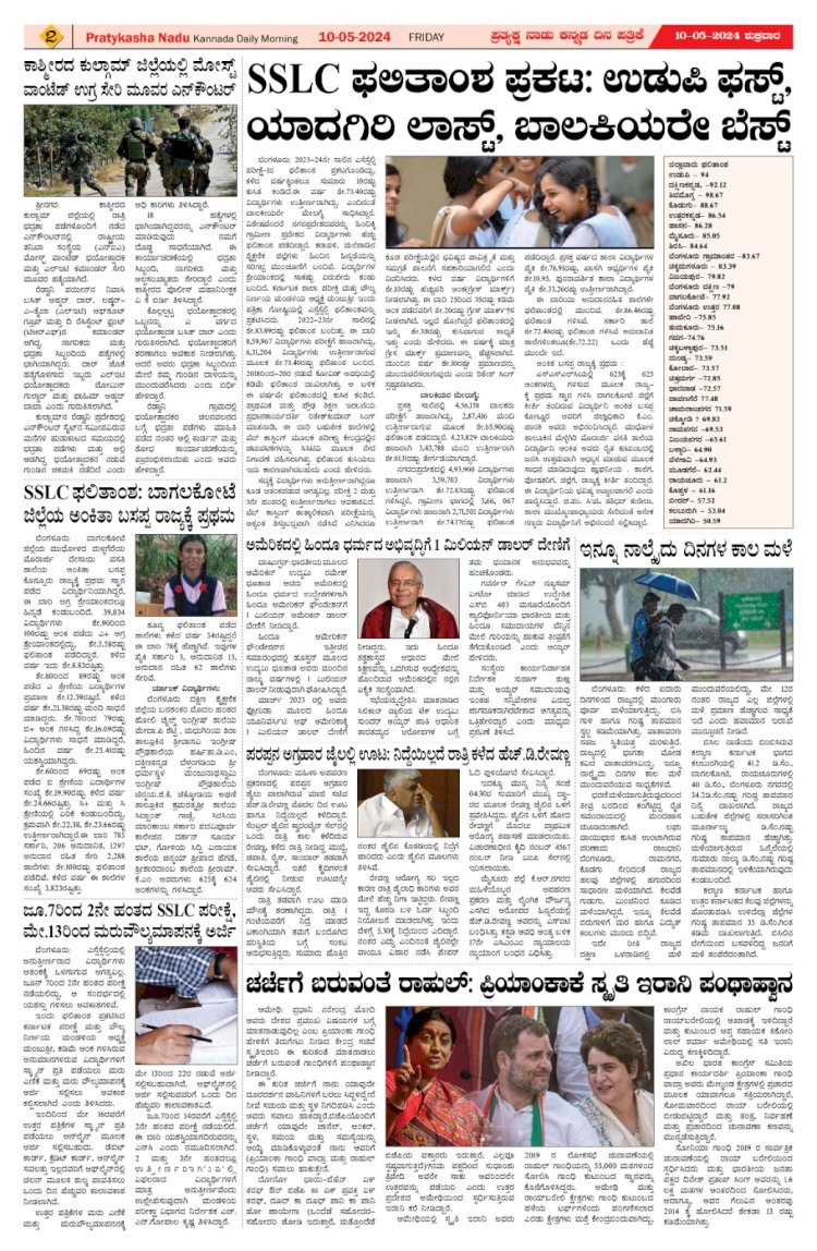 Pratyaksha Nadu E-Paper 10-05-2024