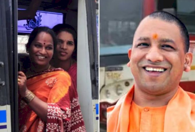 ಮಹಿಳೆಯರಿಗೆ ಉಚಿತ ಬಸ್ ಪ್ರಯಾಣವನ್ನು ಘೋಷಿಸಿದ ಉತ್ತರ ಪ್ರದೇಶದ ಸಿಎಂ ಯೋಗಿ