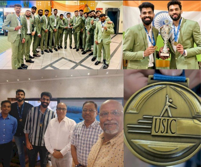 ಹುಬ್ಬಳ್ಳಿ: ವಿಶ್ವ ವಾಲಿಬಾಲ್ ಪಂದ್ಯದಲ್ಲಿ ಭಾರತೀಯ ರೈಲ್ವೆ ಸಾಧನೆ - ದಾಖಲೆಗೆ ಸಾಕ್ಷಿಯಾದ ನೈರುತ್ಯ ರೈಲ್ವೆ ಸಾಧಕರು