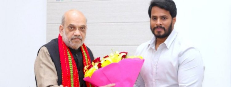 ನವದೆಹಲಿ : ಬಿಎಲ್ ಸಂತೋಷ್ ಬಳಿಕ ಈಗ‌ ಅಮಿತ್ ಶಾ ಭೇಟಿಯಾದ ನಿಖಿಲ್ ಕುಮಾರಸ್ವಾಮಿ