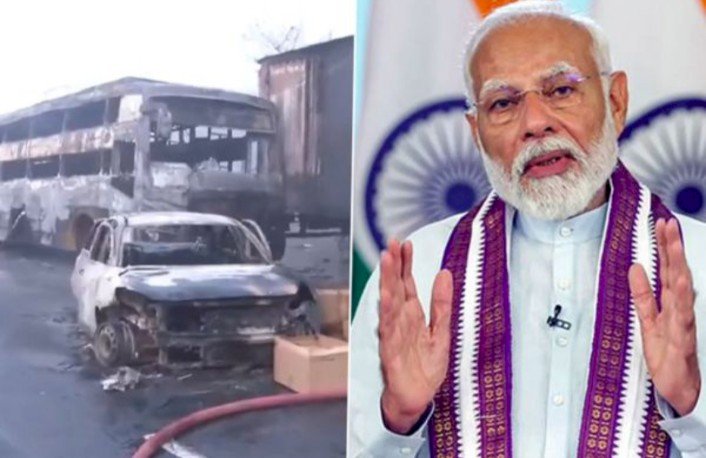 ಜೈಪುರ ಅಗ್ನಿದುರಂತದಲ್ಲಿ 13 ಮಂದಿ ಸಾವು: ಮೃತರ ಕುಟುಂಬಸ್ಥರಿಗೆ ತಲಾ 2 ಲಕ್ಷ ರೂ ಪರಿಹಾರ ಘೋಷಿಸಿದ ಮೋದಿ