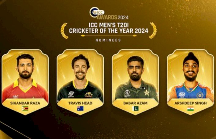 ಐಸಿಸಿ ವರ್ಷದ ಟಿ20 ಕ್ರಿಕೆಟಿಗ ಪ್ರಶಸ್ತಿಗೆ ನಾಲ್ವರ ನಾಮನಿರ್ದೇಶನ; ಭಾರತದ ಅರ್ಷದೀಪ್‌ಗೆ ಸ್ಥಾನ