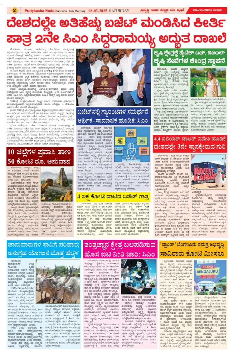 Pratyaksha Nadu E-Paper 08-03-2025