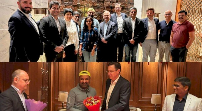 ಸ್ವಿಸ್‌ ವ್ಯವಹಾರ ನಿಯೋಗದೊಂದಿಗೆ ಕಾರ್ಮಿಕ ಸಚಿವ ಸಂತೋಷ್‌ ಲಾಡ್‌ ಸಭೆ