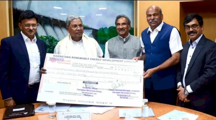 257.25 ನಿವ್ವಳ ಲಾಭ ಗಳಿಸಿದ ಕ್ರೆಡಲ್ - ಮುಖ್ಯಮಂತ್ರಿಗಳ ಪರಿಹಾರ ನಿಧಿಗೆ 5 ಕೋಟಿ ರೂ.
